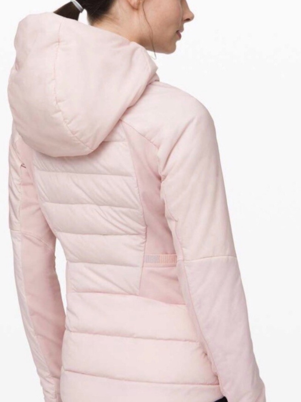 Lululemon down for it all jacket
- Porcelin Pink Quilted Hooded Women's Jacket